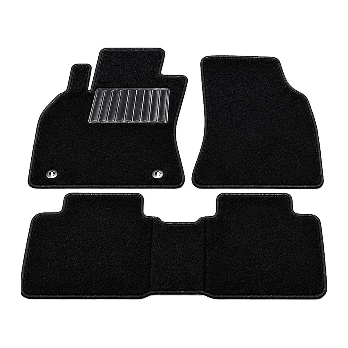 Lexus ES300 carpet floor mats, 3-piece, Black, 1