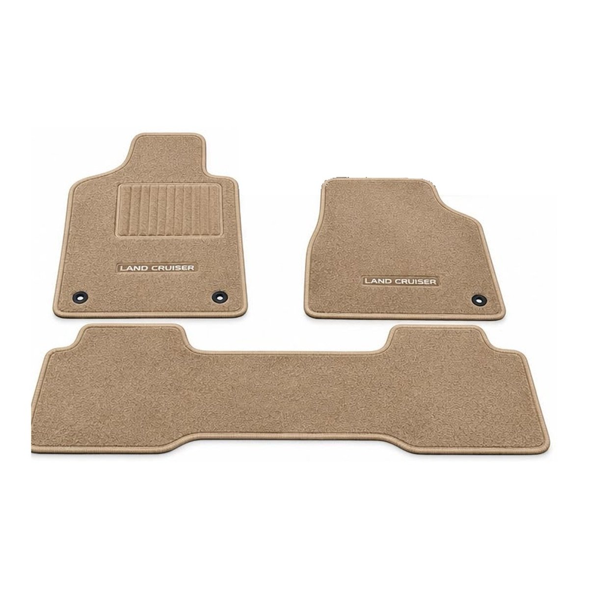 Land Cruiser 100 carpet floor mats, 3-piece