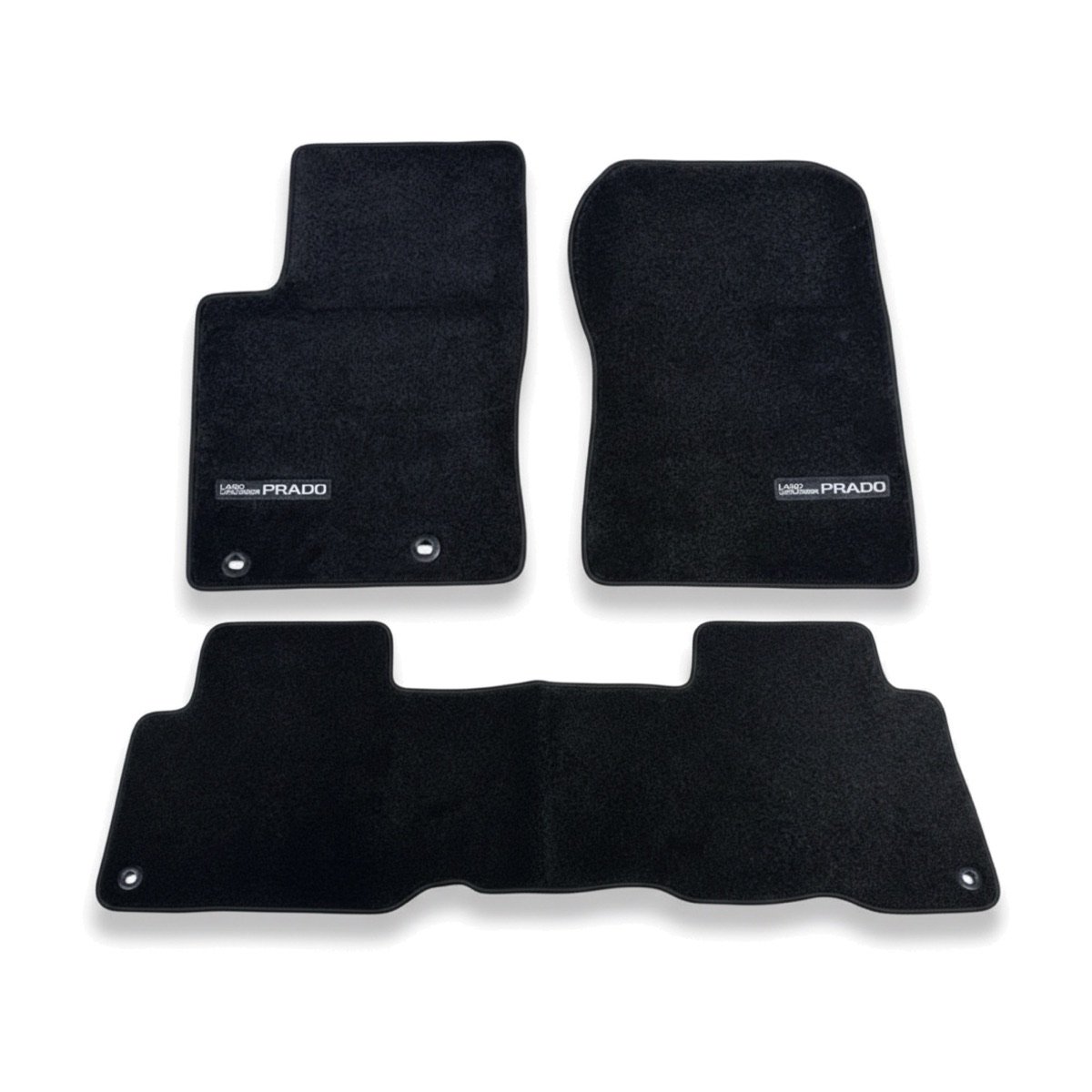 Land Cruiser Prado carpet floor mats, 3-piece