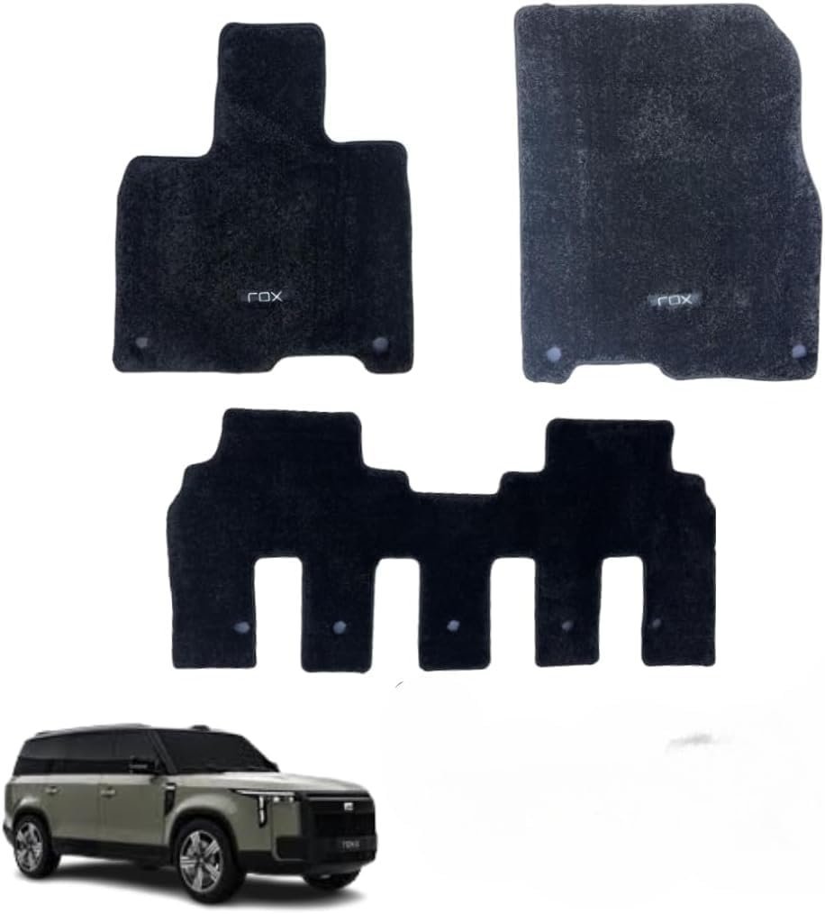 ROX 01 carpet floor mats, 3-piece