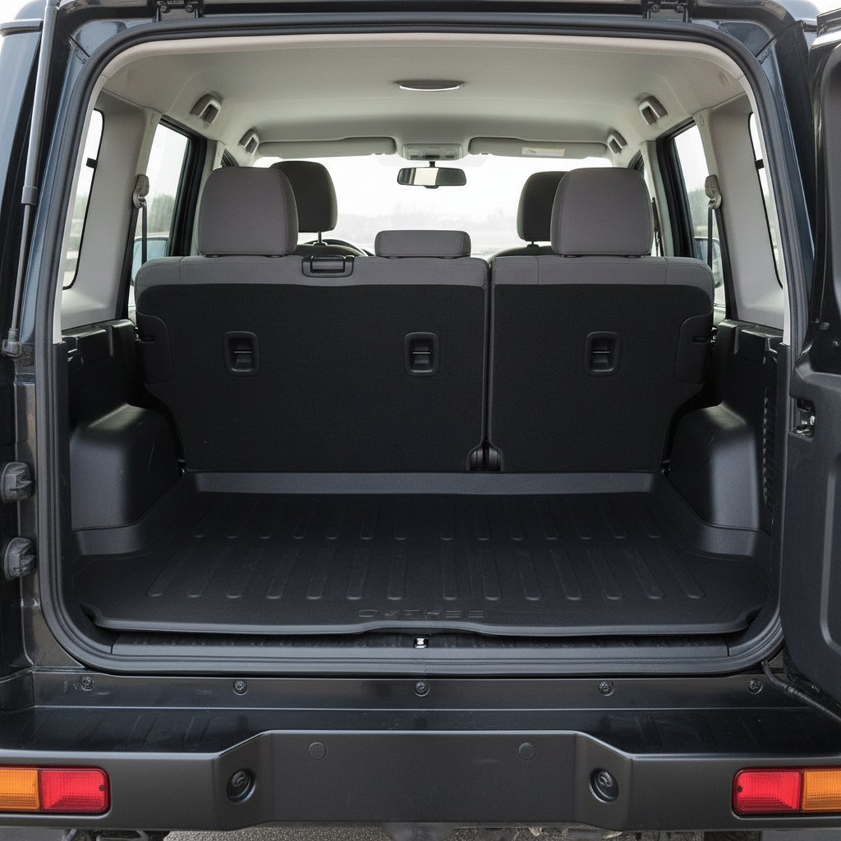 Jetour T2 TPE cargo liner, Black, 2